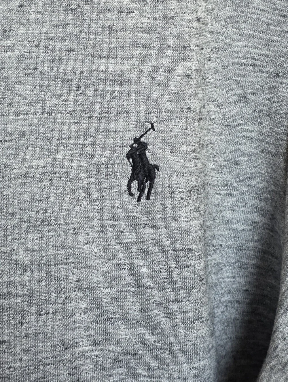Polo by Ralph Lauren Light Grey Zip-Up Sweater Jacket